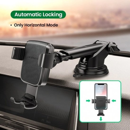 Ugreen Car Phone Holder Gravity Stand in the Car Suction Cup Support Holder for Mobile Phone for Xiaomi Samsung iPhone 12 Ugreen Car Phone Holder Gravity Stand in the Car Suction Cup Support Holder for Mobile Phone for Xiaomi Samsung iPhone 12