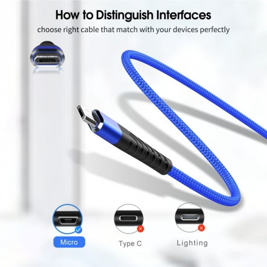 Vothoon Micro USB Cable 3A Fast Charging Micro Data USB Cable For Samsung Xiaomi Huawei Android Mobile Phone Charger Cable Cord Vothoon Micro USB Cable 3A Fast Charging Micro Data USB Cable For Samsung Xiaomi Huawei Android Mobile Phone Charger Cable Cord