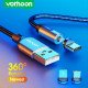 Vothoon Magnetic Charging Cable USB Charger Cord Micro USB Type C Fast Charge Cable For iphone Xiaomi Mobile Phone Magnet Wire Vothoon Magnetic Charging Cable USB Charger Cord Micro USB Type C Fast Charge Cable For iphone Xiaomi Mobile Phone Magnet Wire