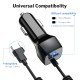 USLION USB Car Phone Charger For Samsung S10 S9 Plus Car-charger Micro USB Type C Cable Fast Quick Charge For Xiaomi Huawei SONY USLION USB Car Phone Charger For Samsung S10 S9 Plus Car-charger Micro USB Type C Cable Fast Quick Charge For Xiaomi Huawei SONY