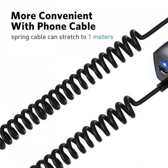 USLION USB Car Phone Charger For Samsung S10 S9 Plus Car-charger Micro USB Type C Cable Fast Quick Charge For Xiaomi Huawei SONY USLION USB Car Phone Charger For Samsung S10 S9 Plus Car-charger Micro USB Type C Cable Fast Quick Charge For Xiaomi Huawei SONY