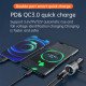 BT5.0 Handsfree Car Kit Dual-Microphone FM Transmitter Aux Audio Output Bass Switch MP3 PD3.0 QC3.0 Charger Bluetooth-Compatible BT5.0 Handsfree Car Kit Dual-Microphone FM Transmitter Aux Audio Output Bass Switch MP3 PD3.0 QC3.0 Charger Bluetooth-Compatible