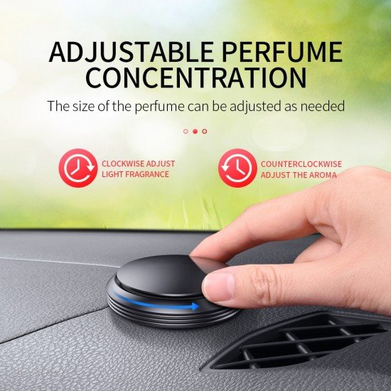 Alloy Car Freshener & Perfume Holder with 6 Fragrant Tablets Alloy Car Freshener & Perfume Holder with 6 Fragrant Tablets