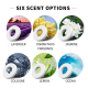 Alloy Car Freshener & Perfume Holder with 6 Fragrant Tablets Alloy Car Freshener & Perfume Holder with 6 Fragrant Tablets